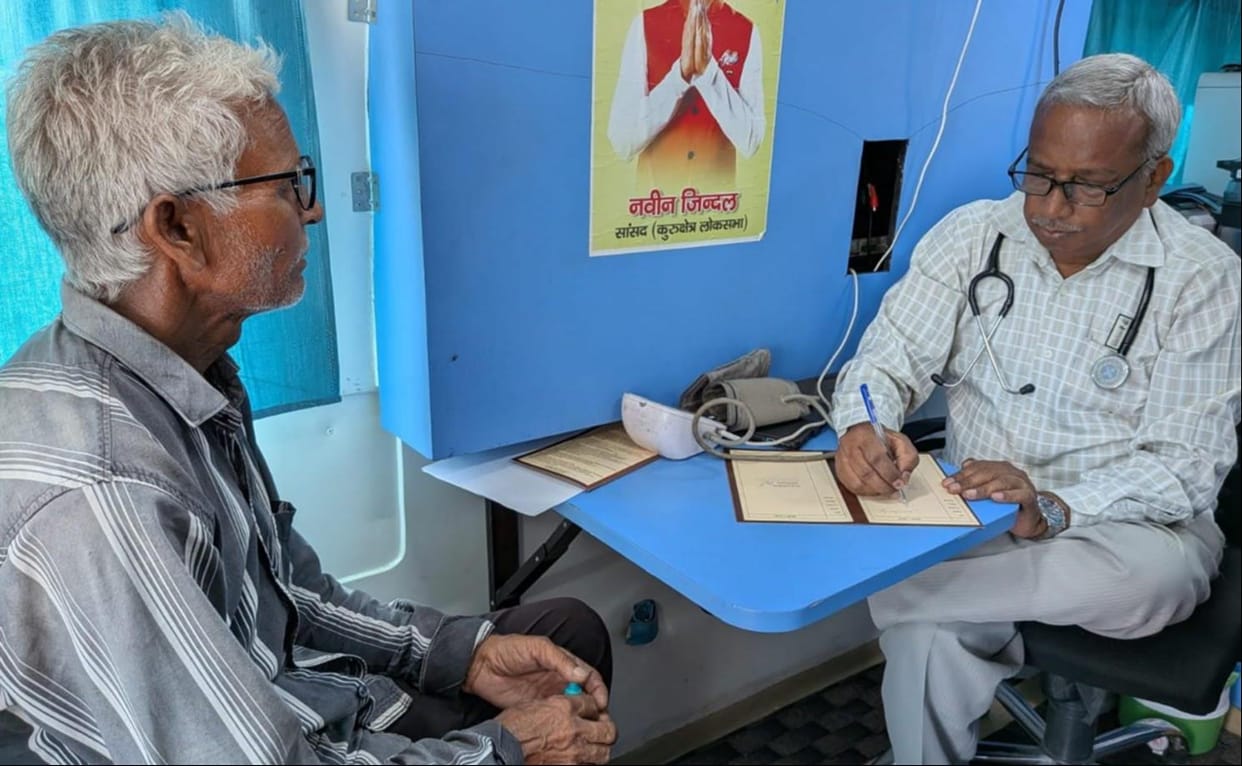 Health of 107 patients checked in Lakhmadi.
