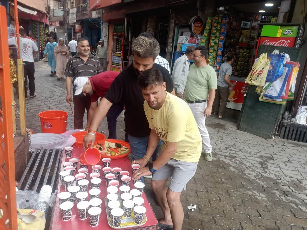 'Chhabils' (stalls serving free cold drinks) set up across the city on Nirjala Ekadashi.