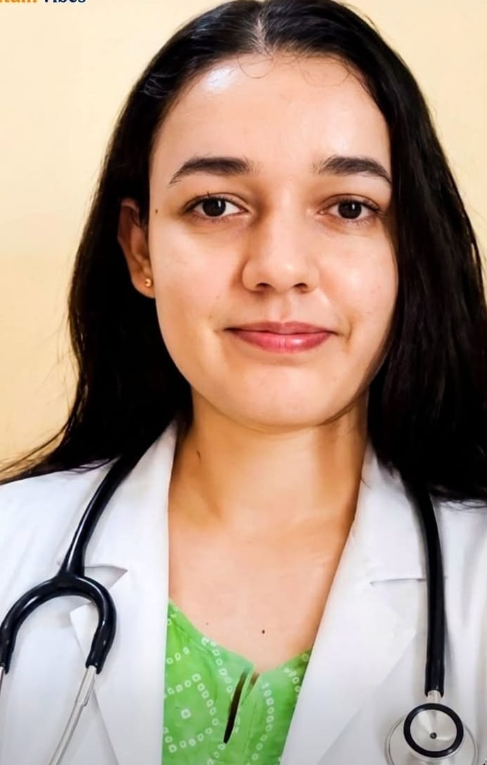 Dr. Anisha selected for MD in Dermatology at AIIMS Nagpur.