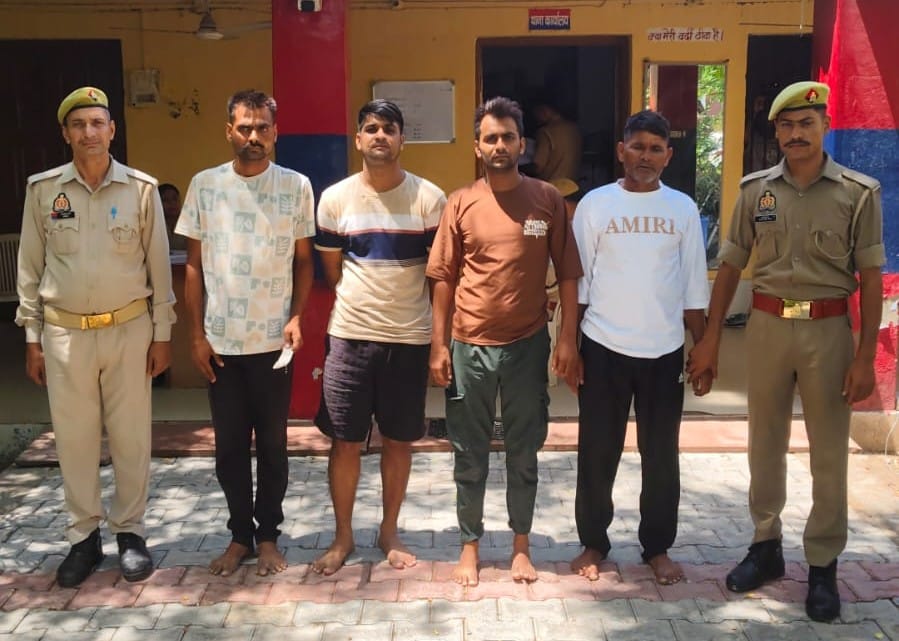 Four arrested in enmity attack, main accused still large