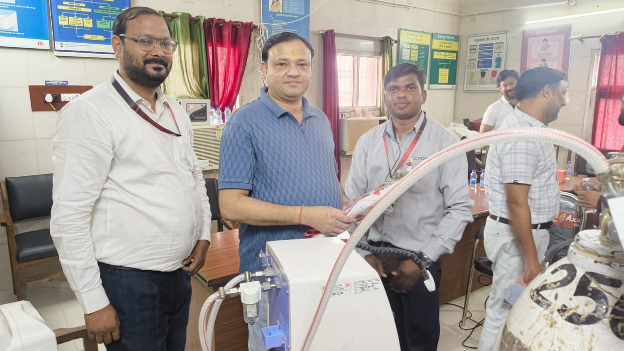 Staff received high-tech training for better newborn care.