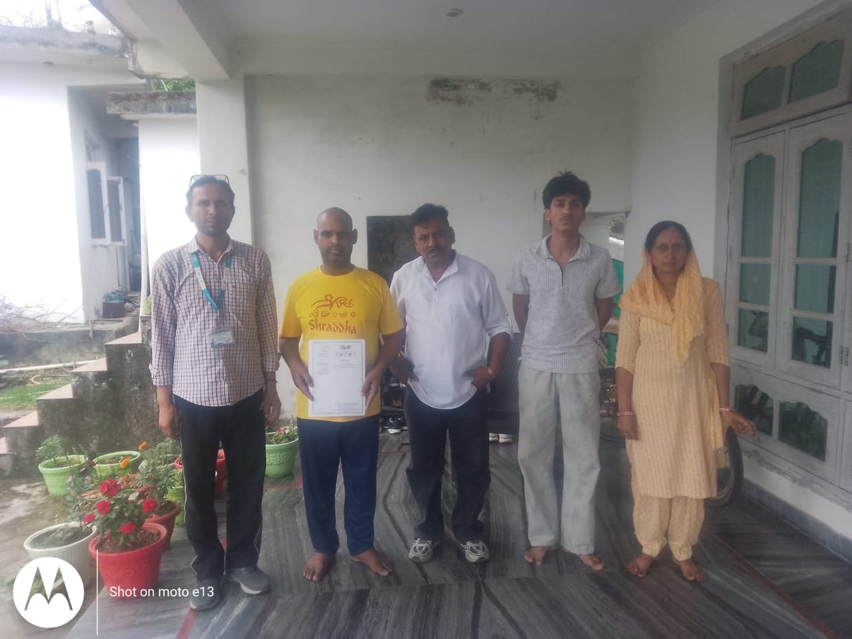 Ex-serviceman missing for a year reunited with family.