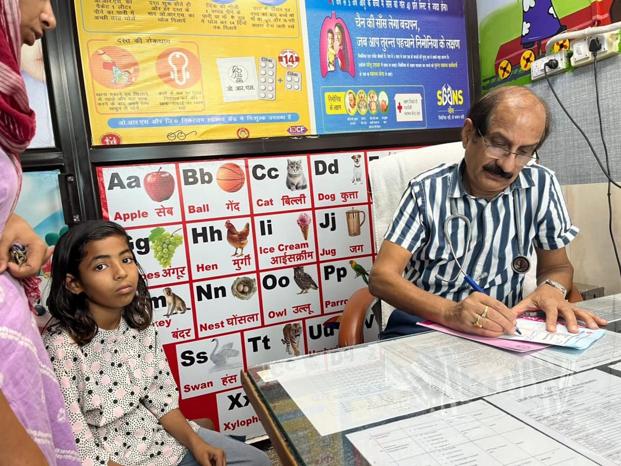 Rising risk of diarrhea among children; 25 patients arriving at the hospital daily.