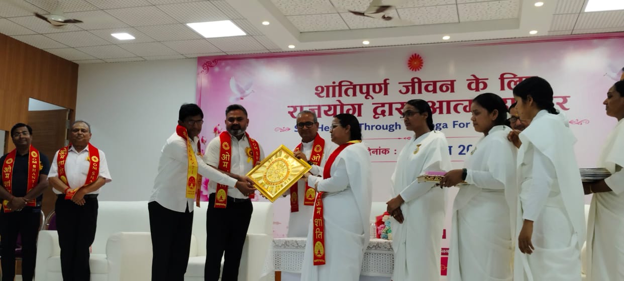 Rajayoga camp held on Mother's Day at Brahma Kumaris University