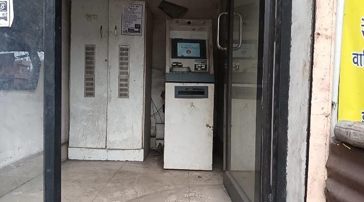 कोरबा में एटीएम चोरी का प्रयास