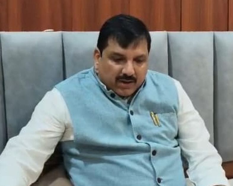 AAP MP levels corruption allegations against the state government