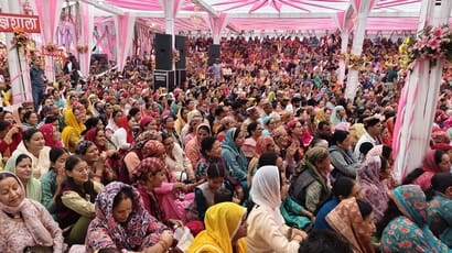 Devi Bhagwat Katha transforms into a grand Yajna of service and dedication.