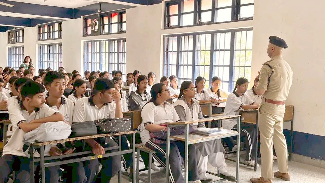 Students at Nogli School informed about the ill effects of drugs