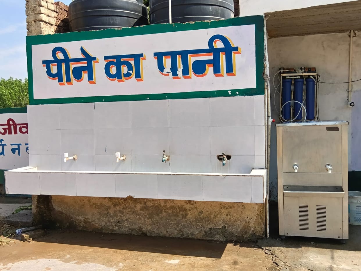Water tanks and water coolers will be cleaned before the school reopens