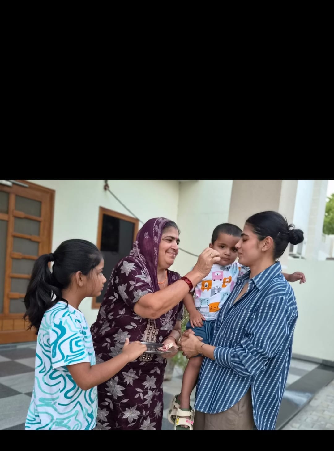 Savita Poonia reached Jodhkan after receiving the Padma Shri award, but was not welcomed in the village.