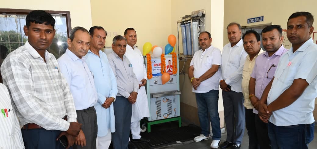 Water cooler facility started at Bus Stand Radaur