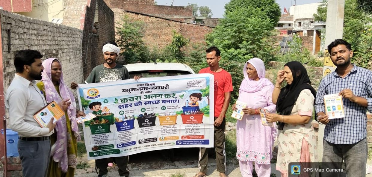 Raised awareness about cleanliness by visiting homes