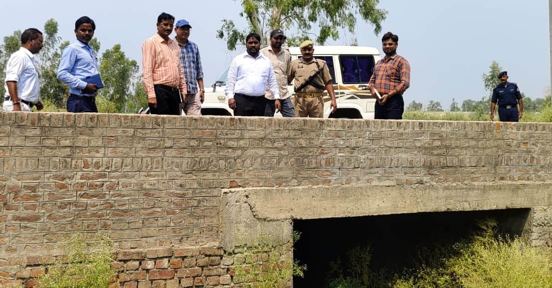 Iron gates will be installed on culverts for flood protection.
