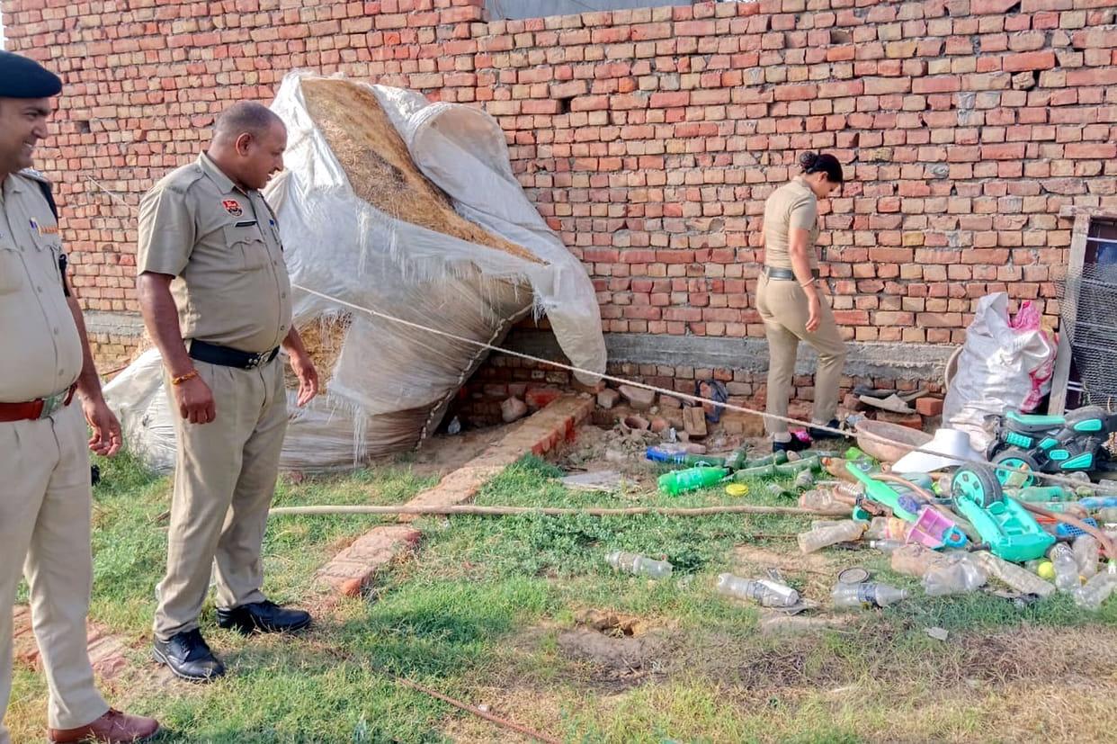 Police launched a search operation to crack down on drug smugglers.