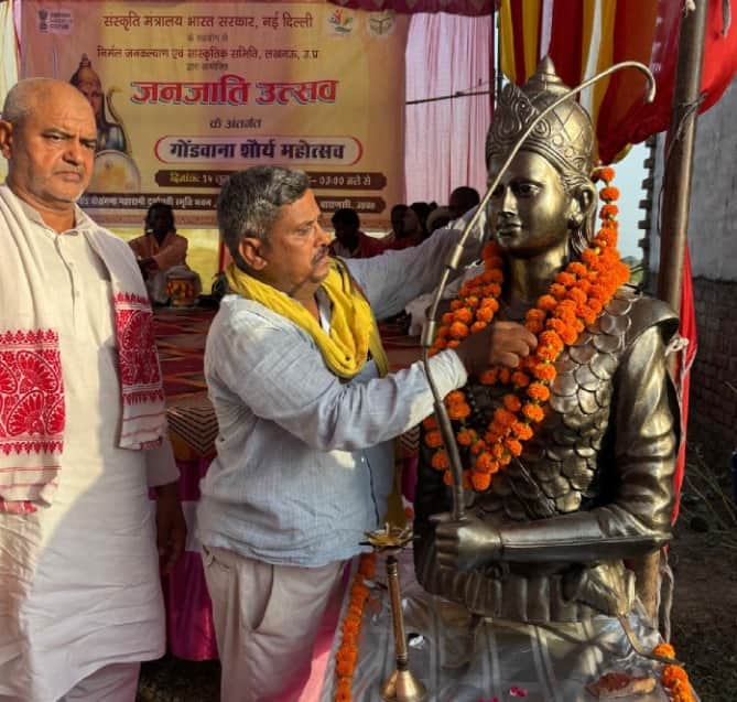 *वीरांगना महारानी दुर्गावती के बलिदान दिवस पर चक्का में गूंजा ‘गोंडवाना शौर्य महोत्सव’’।