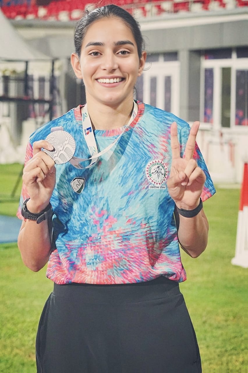 Pooja shines in the 800m race, clocking 2 minutes 04.37 seconds to secure her ticket to the Asian Games