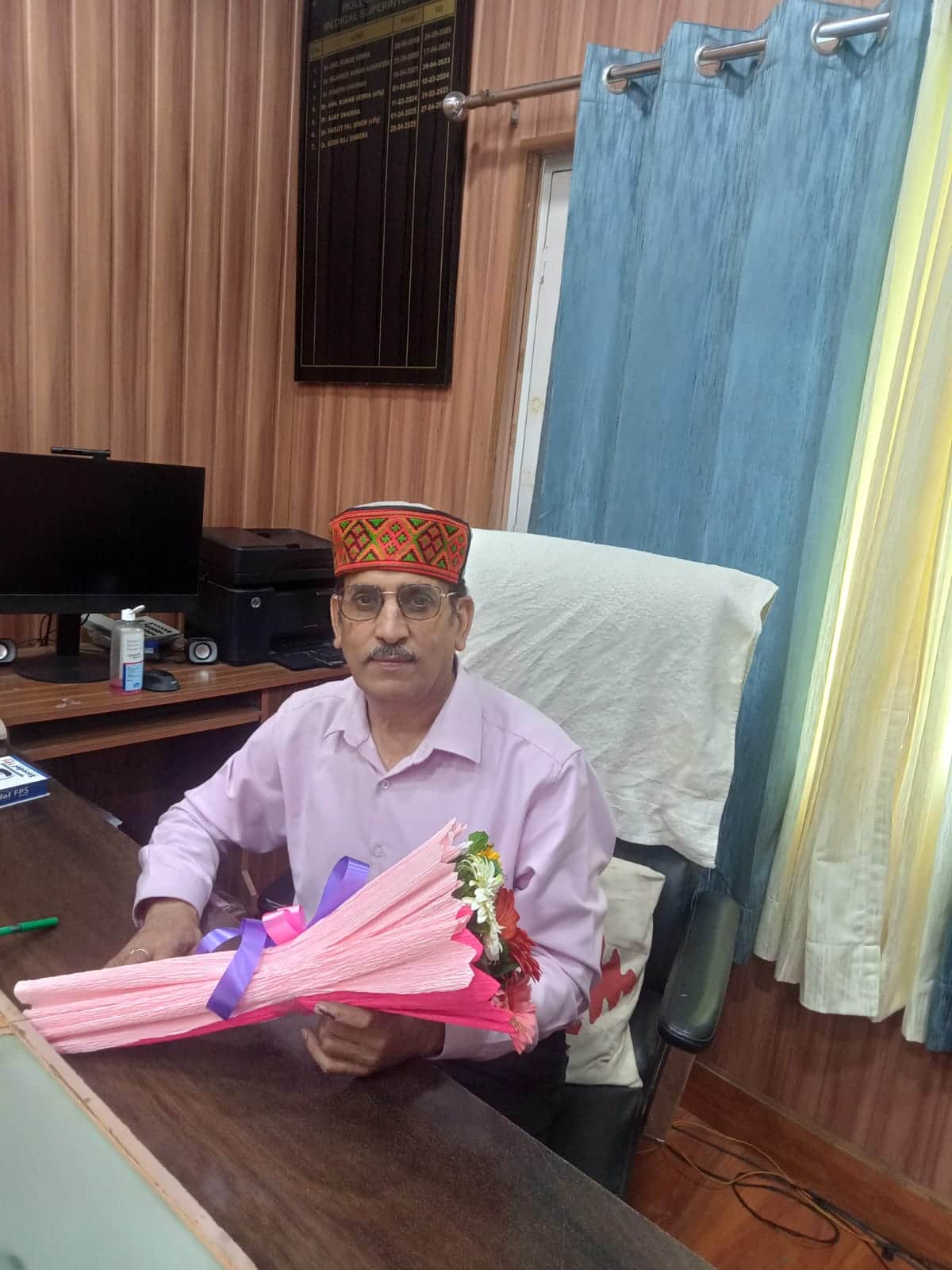 डॉ. देशराज शर्मा, एमएस, मेडिकल कॉलेज हमीरपुर
