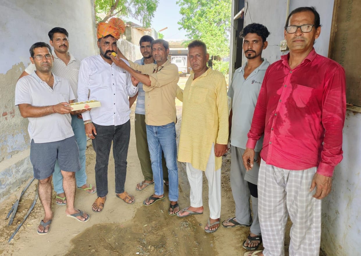 Rajan welcomed upon becoming District President.