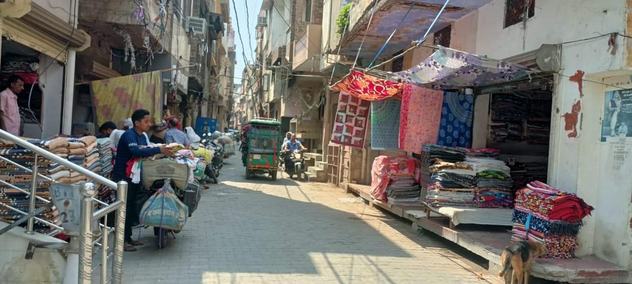 Narrow streets and encroachments pose a fire hazard