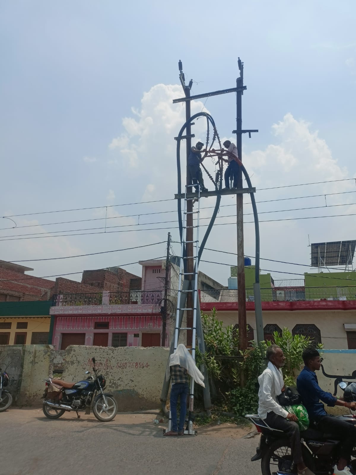 Substation remained shut down for eight hours due to a fault.