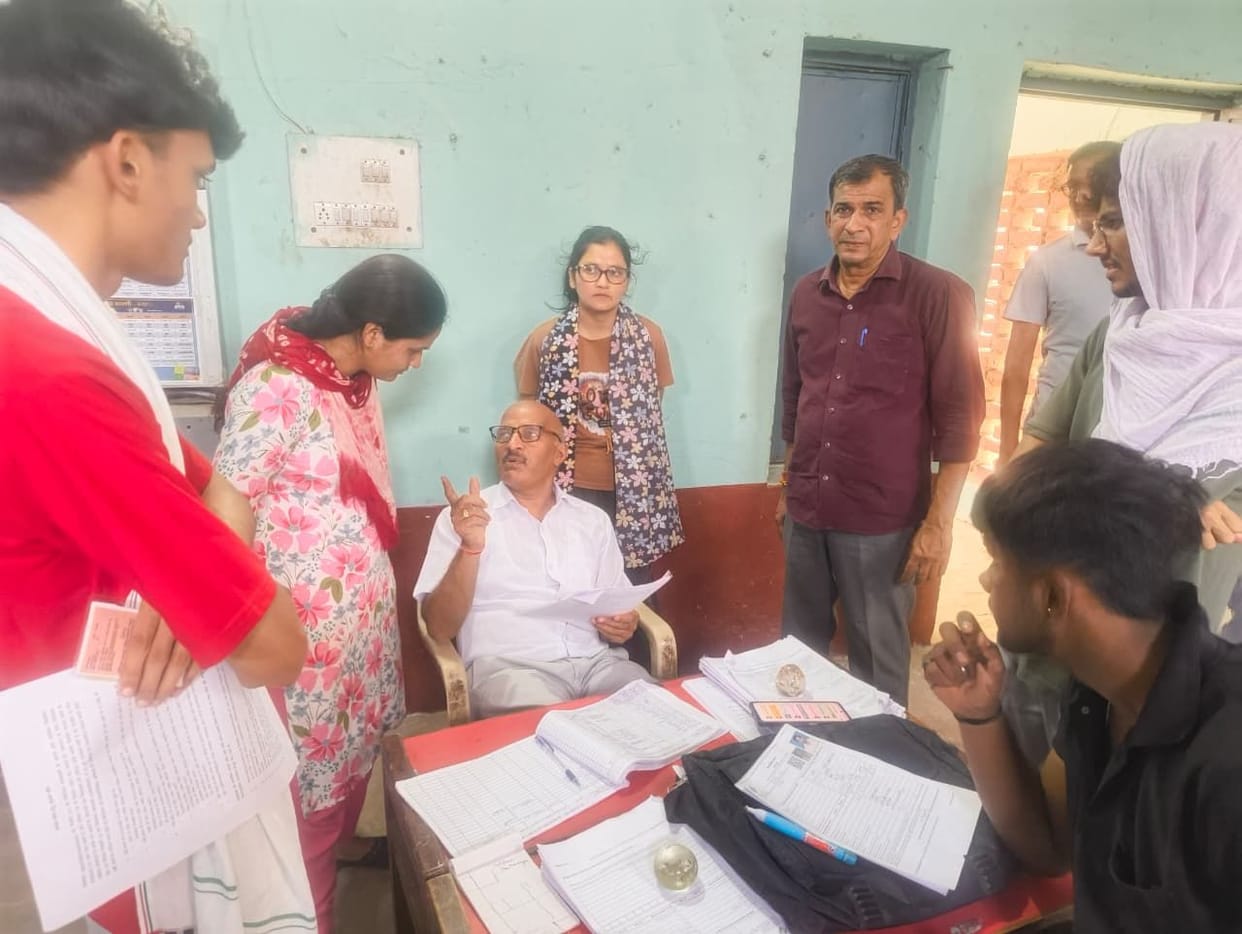 Review of SIR work; flying squad conducted inspections by visiting various villages.