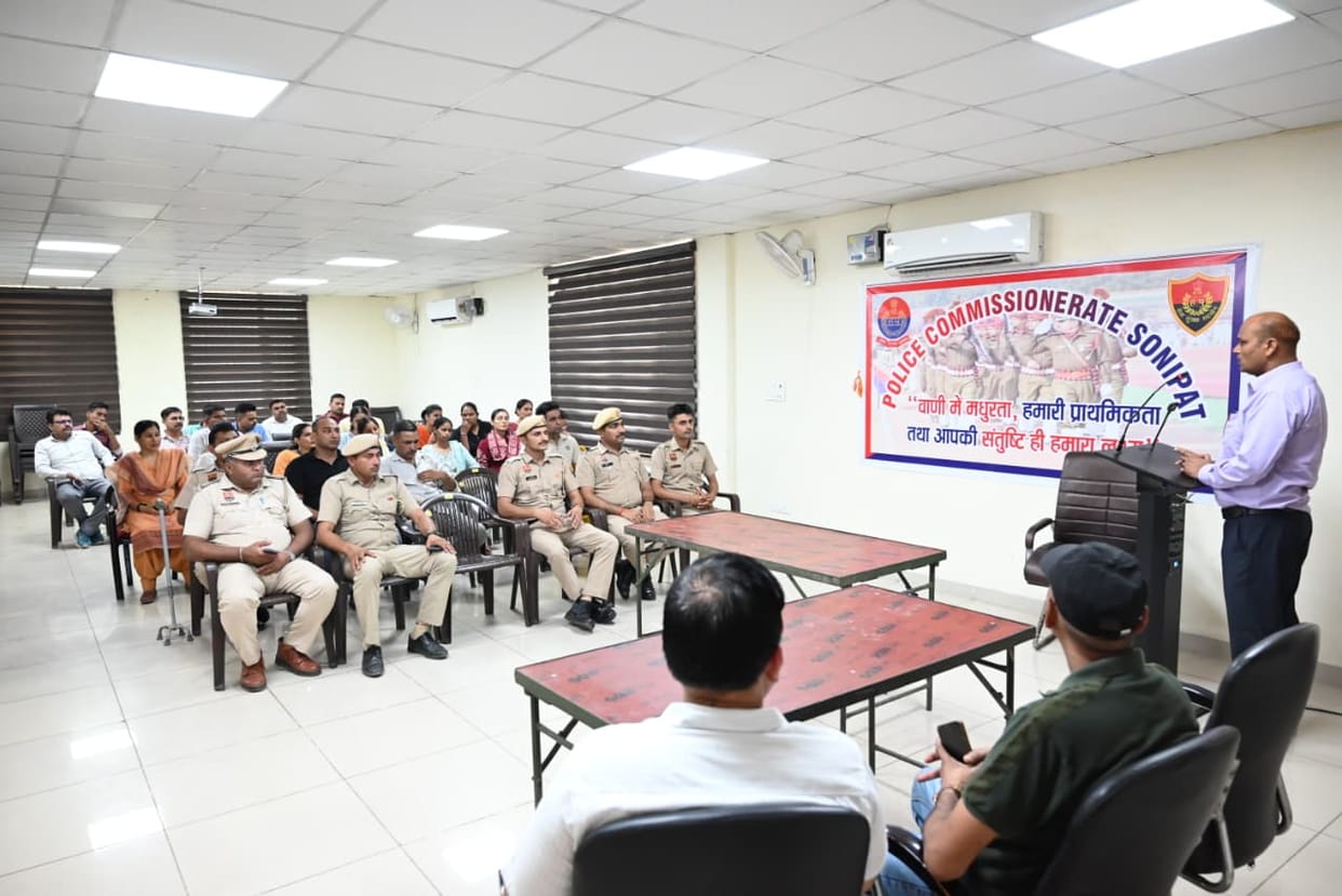Police personnel sensitized about HIV and AIDS on International Day Against Drug Abuse.