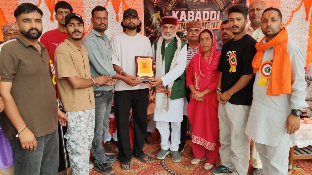 Ramshahar won the kabaddi match by defeating Dabhota.