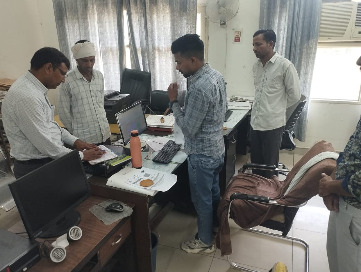 Three employees were found absent from the office during the SDM's inspection