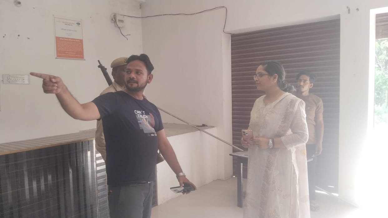 Two libraries and a Skill Development Mission training center were shut down