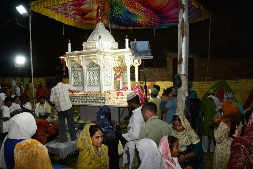 Police checked security in Muslim-majority and sensitive areas