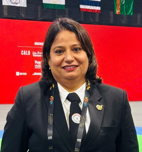 Manju Nayal becomes the country's first female 3-star international Kurash referee.