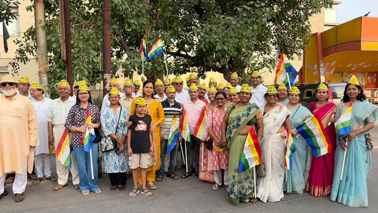 A 5,100-km-long spiritual journey conveying the message of non-violence, renunciation, self-restraint, and vegetarianism.