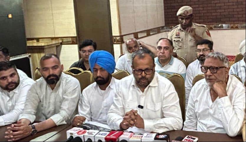 Congress lashed out at the issue of NEET and paper leak