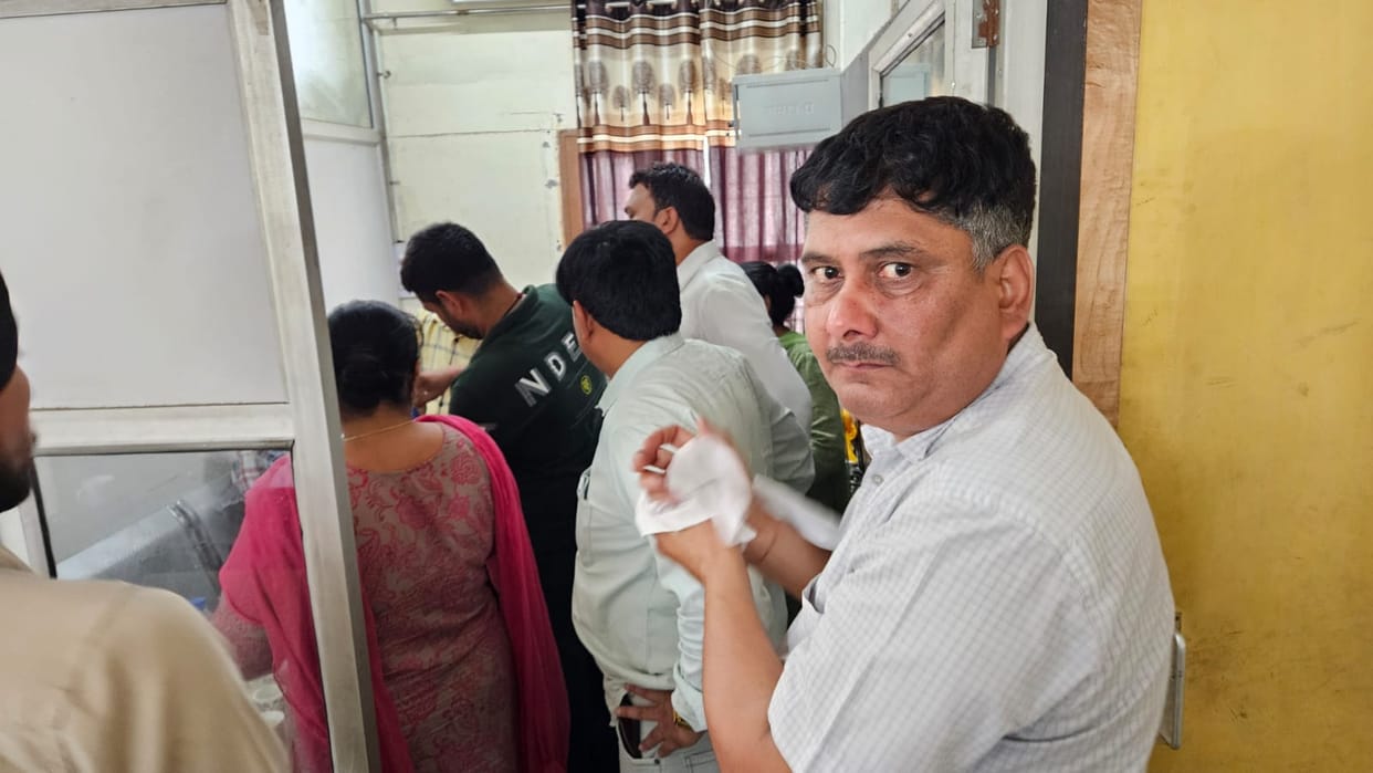 Junior Programmer at e-Disha Centre arrested for accepting a bribe of 2,500