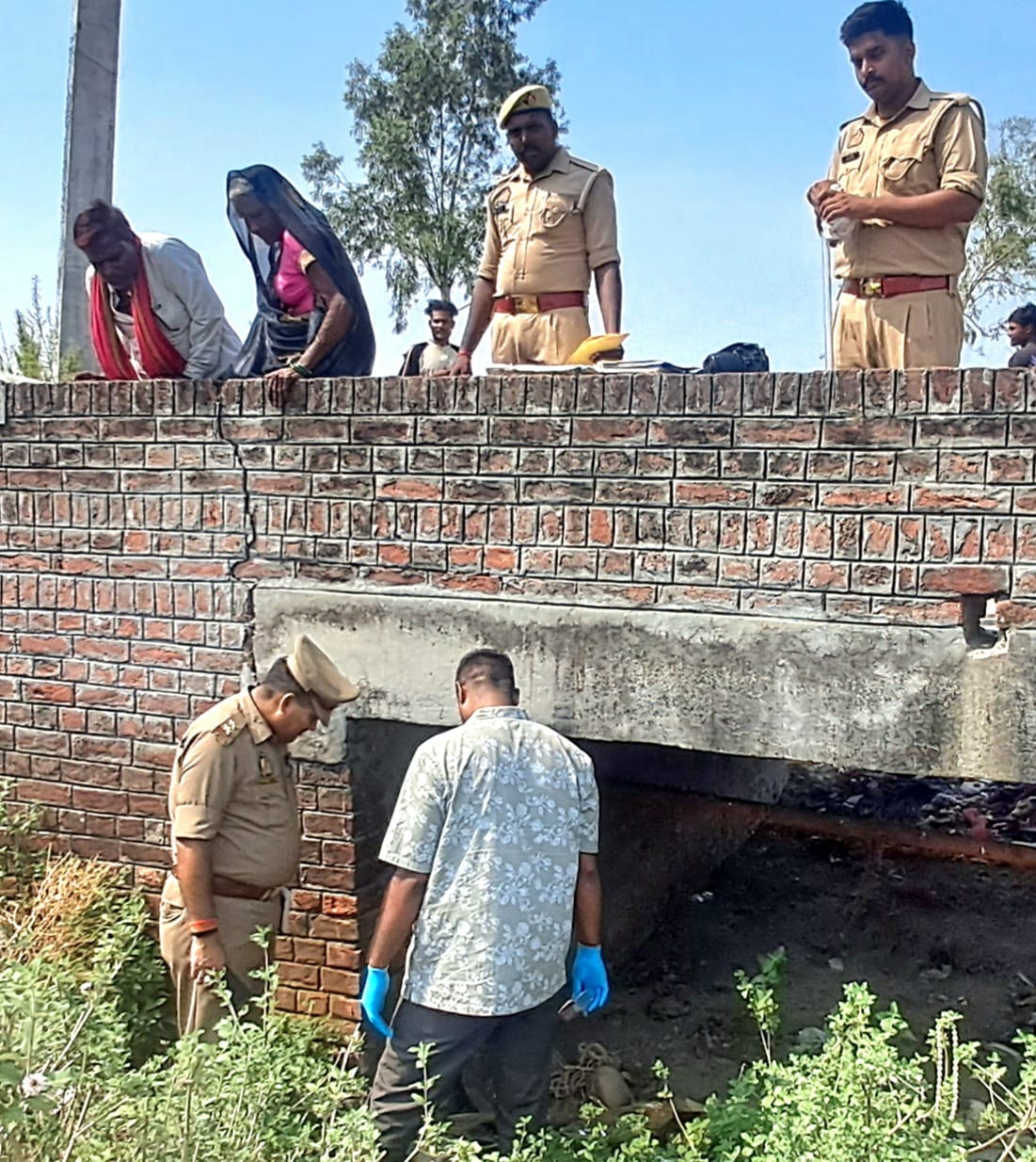 There was a stir after the body of a young man was found under the culvert.