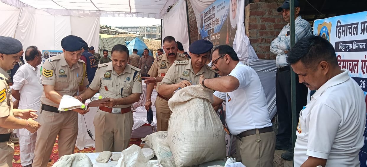 drugs destroyed in nahan