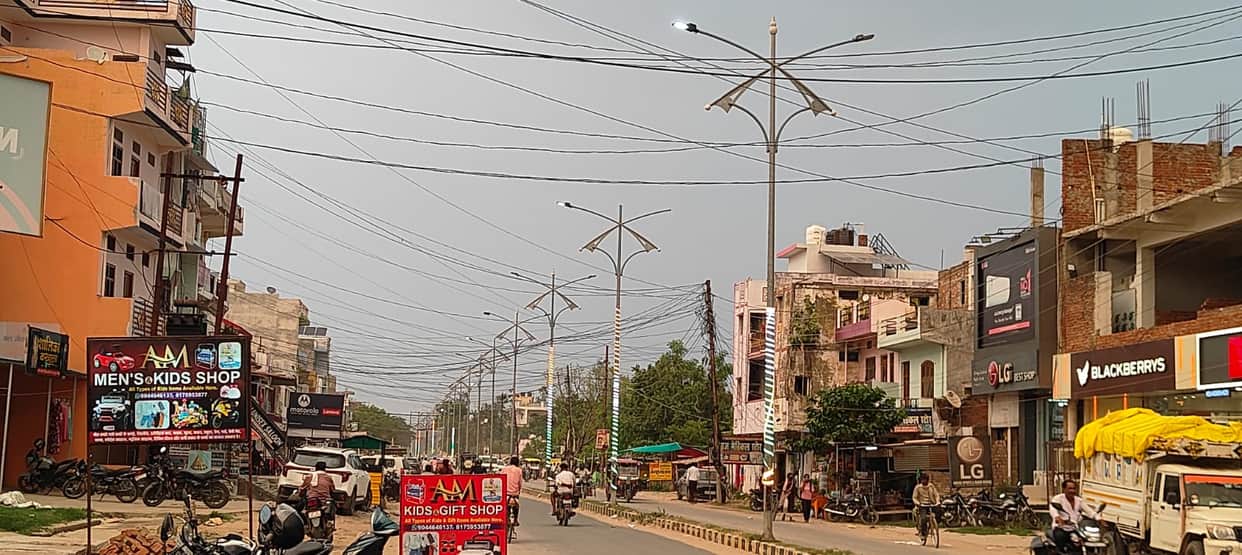 The city will sparkle, and the wheels of development will roll.