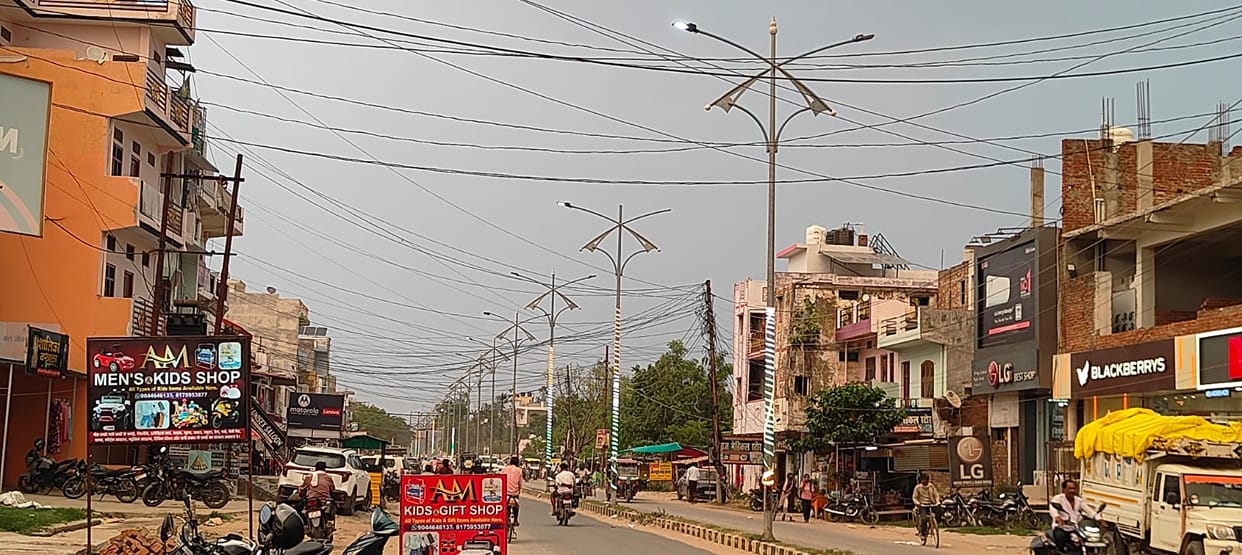 The city will sparkle, and the wheels of development will roll.