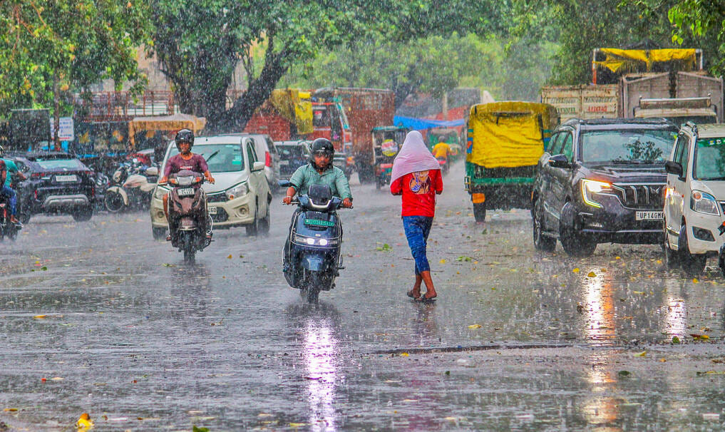 Rain brought relief, but then humidity increased the discomfort.