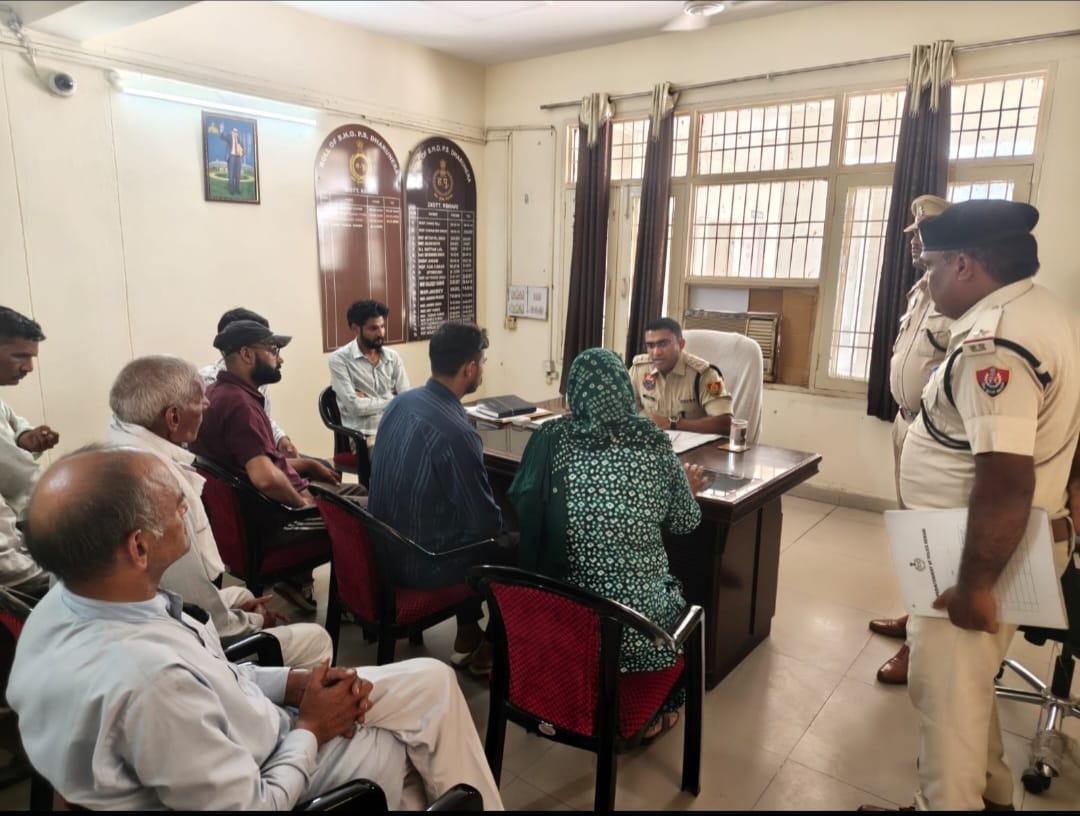 Grievances were heard at camps organized at police stations.