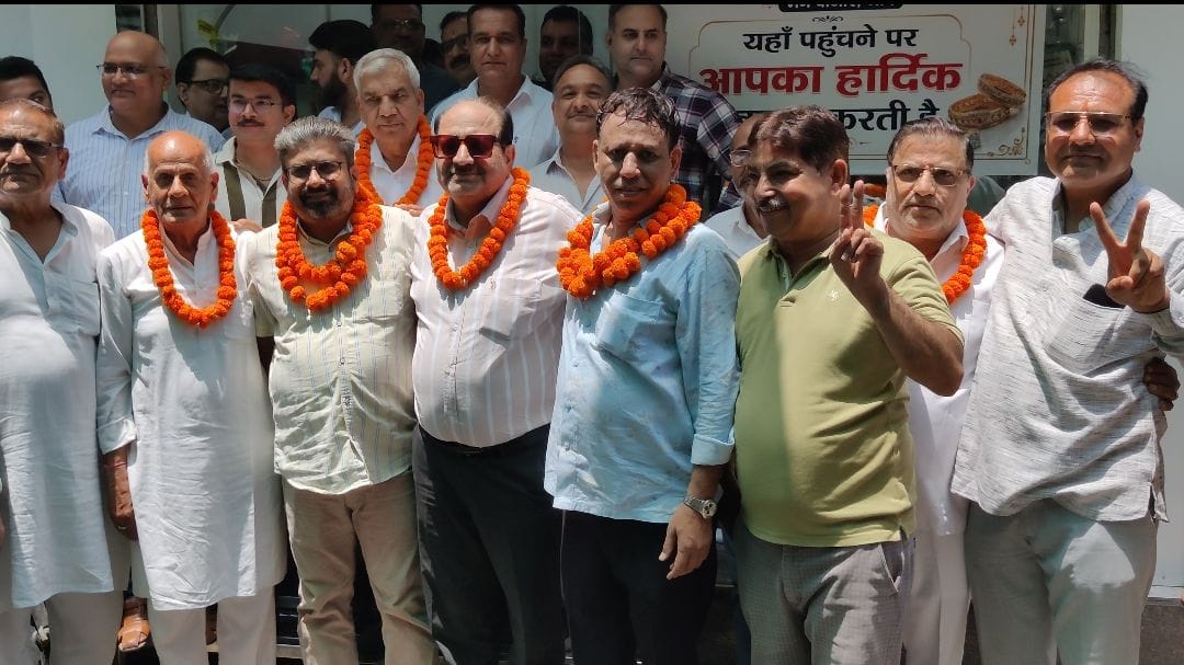 Sunil Jindal of the Jewellers' Association becomes President.