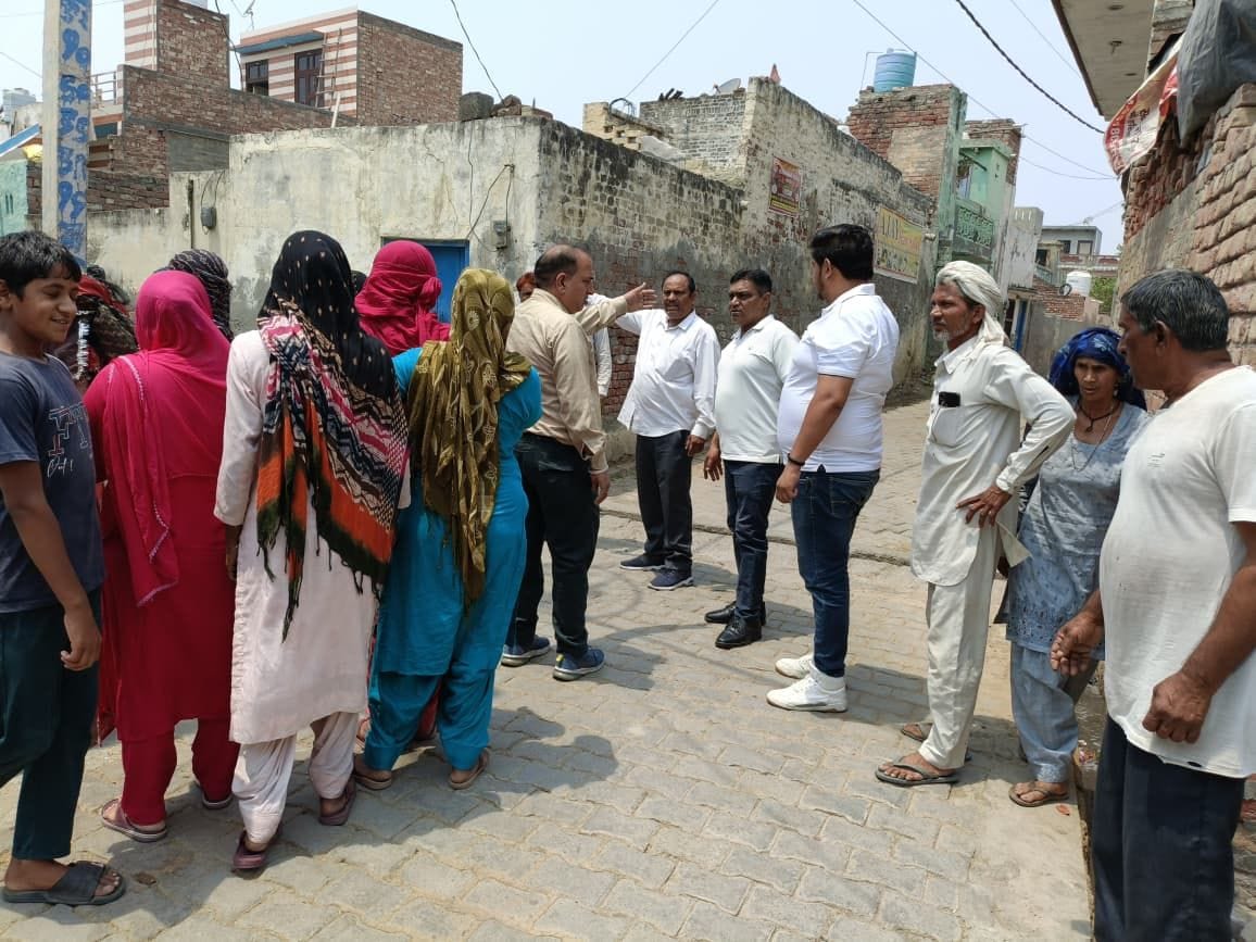 Crackdown on drinking water misuse in Gangoli; notices issued to 30 consumers.