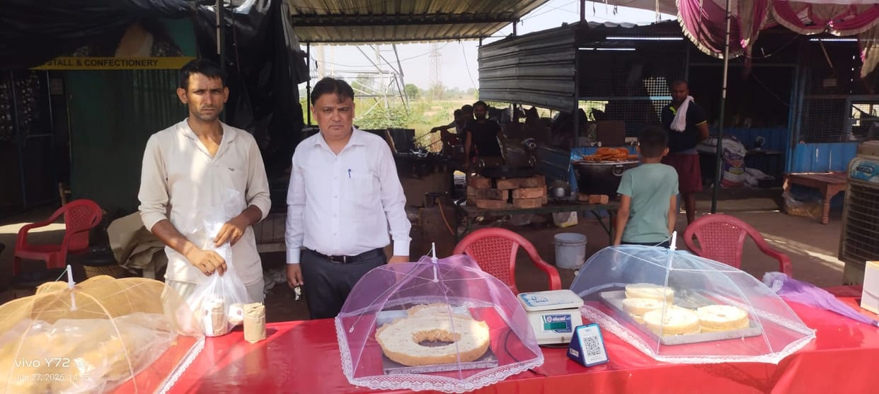 Festive season begins; Food Safety Department collects 6 samples, including Ghevar and Desi Ghee.