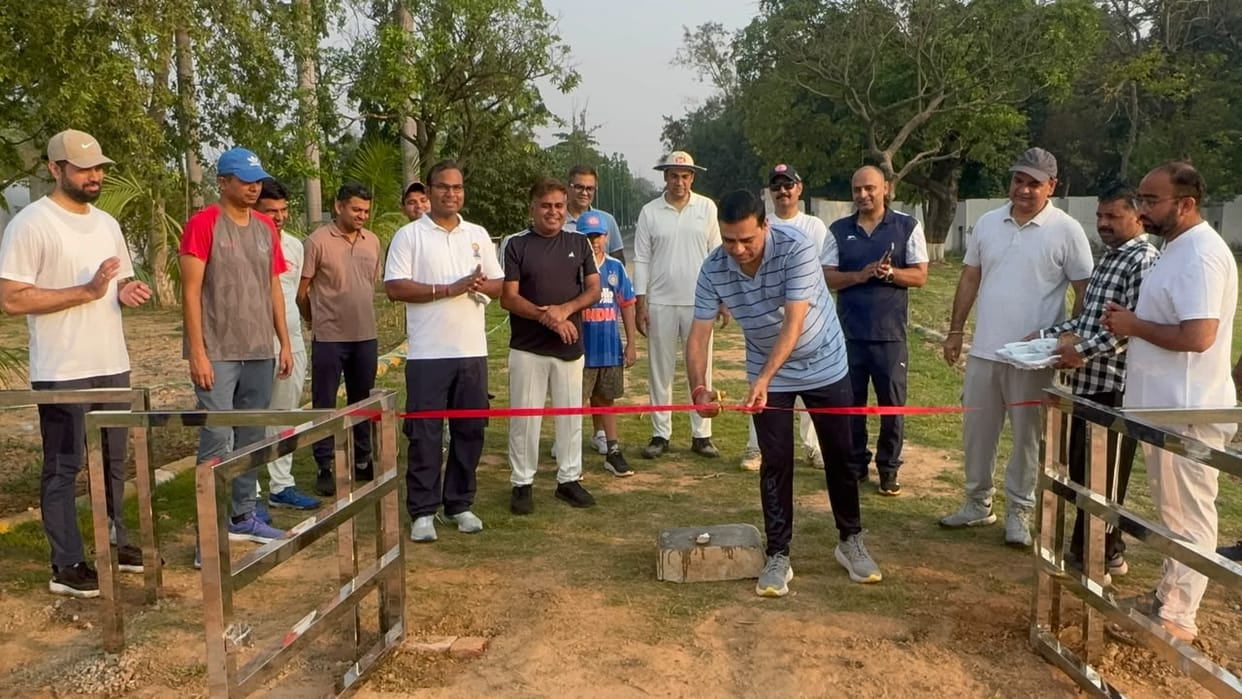 Newly constructed state-of-the-art Tarang Railway Stadium inaugurated.