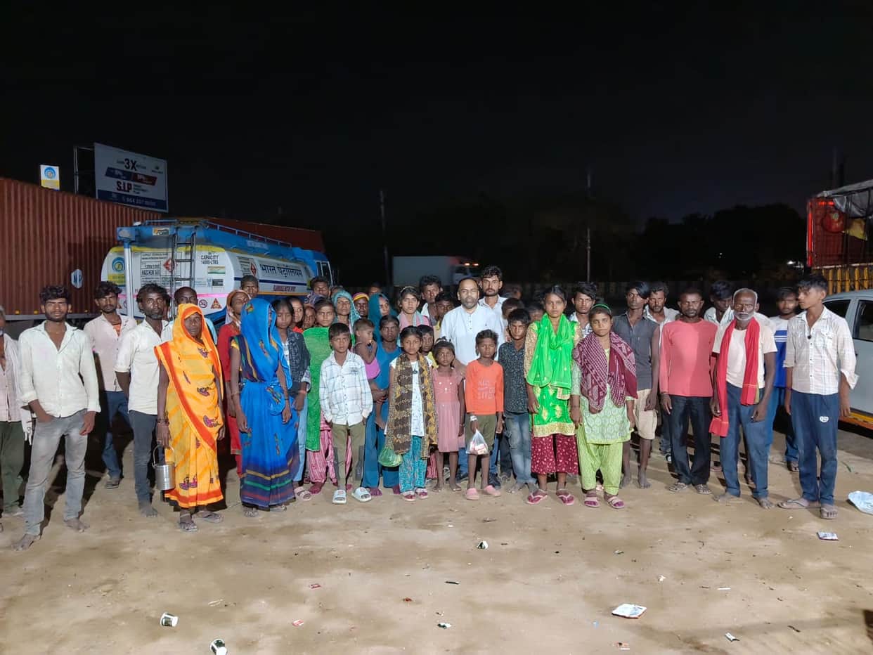 58 child and bonded laborers rescued.