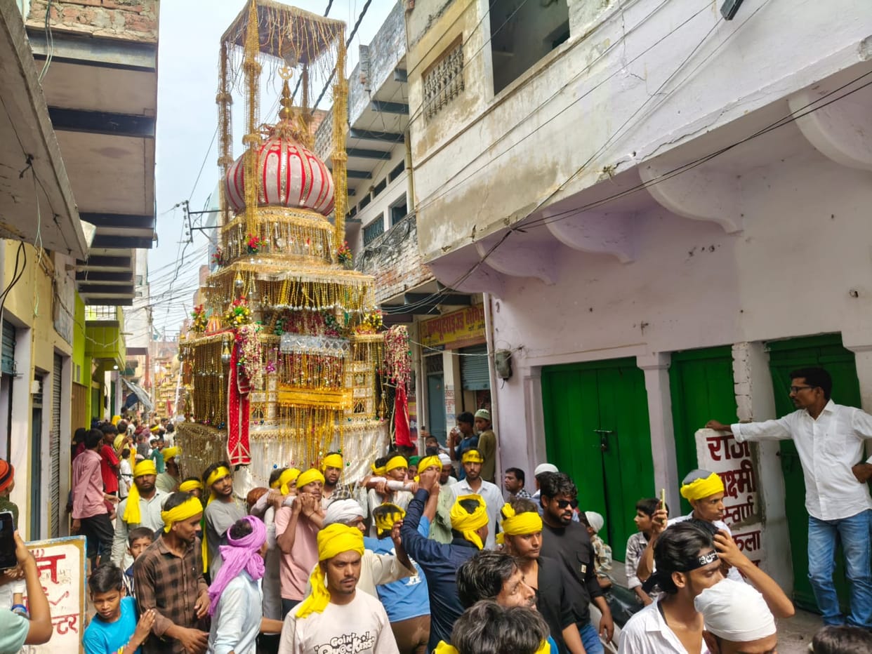 Muharram: 612 taziyas taken out after Friday prayers
