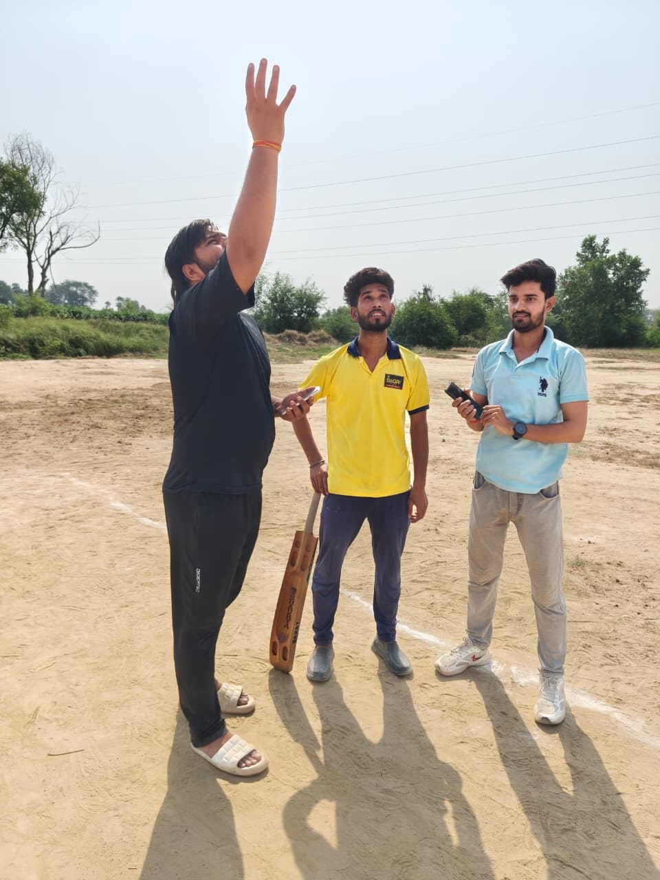 Dharampur Cricket Club defeated Parahar Club by five wickets.