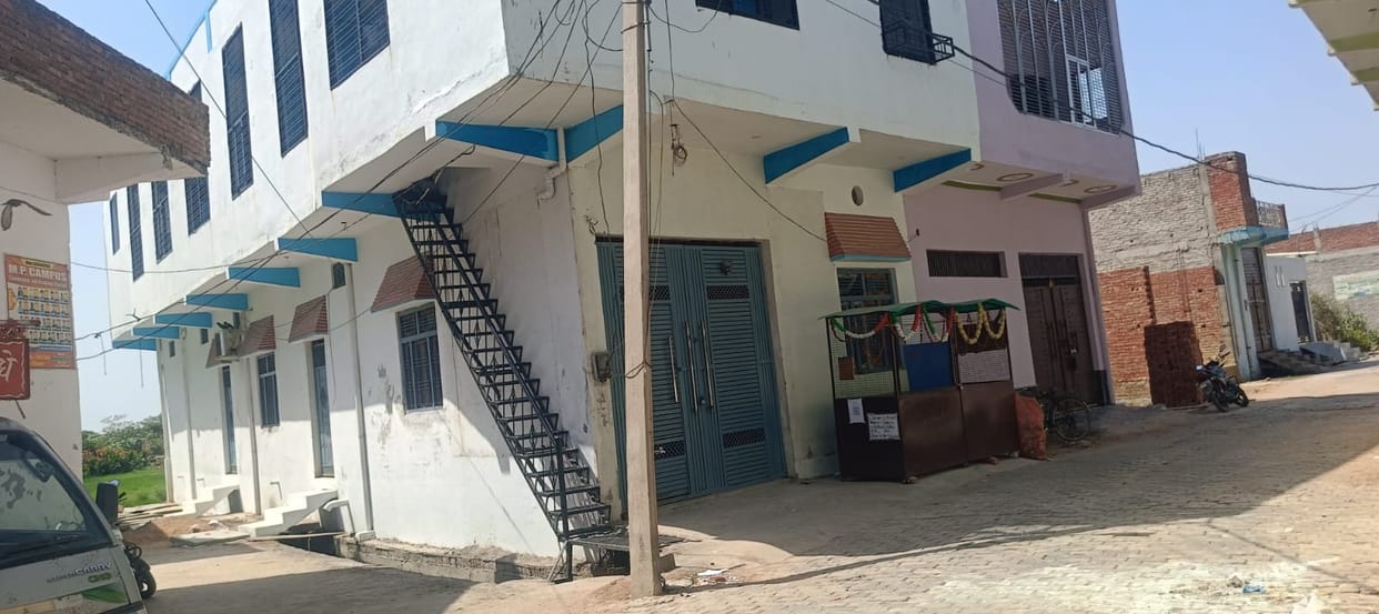 Coaching classes operating in basements in Ajitmal and Bidhuna.