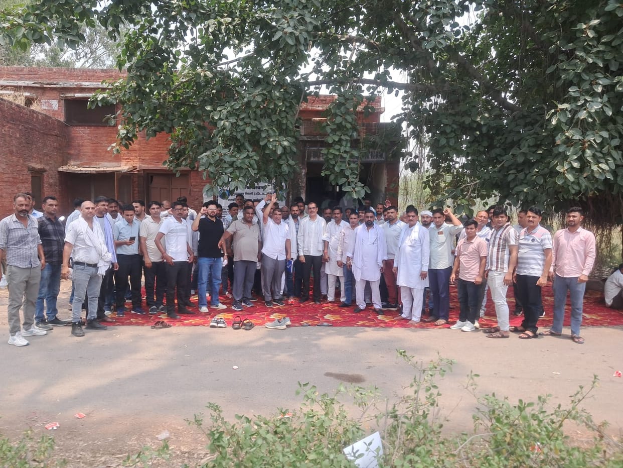 Employees stage protest if their demands are not met, threaten agitation