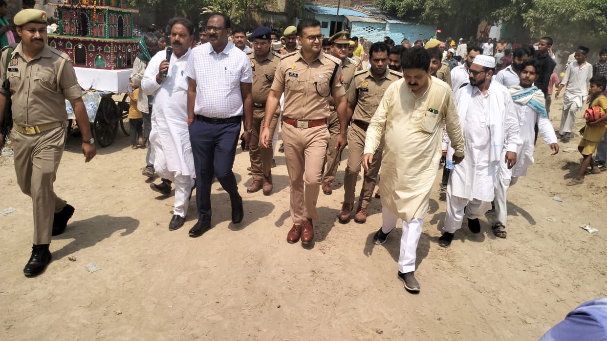 firozabad news muharram tazia